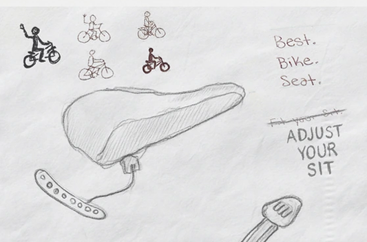 Bike Seat Concept Sketch