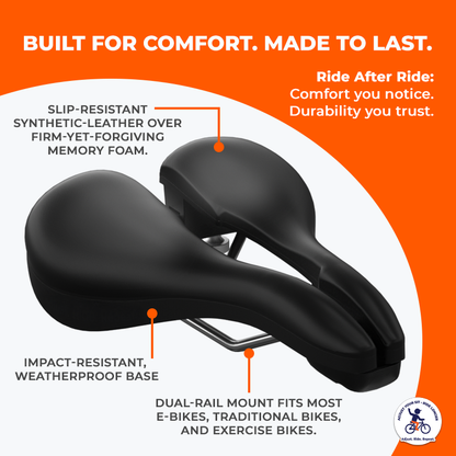 QuickSet™ Adjustable-Width Bike Seat
